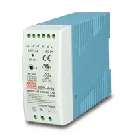 PLANET PWR-40-24 unidad de fuente de alimentación 40 W Azul, Blanco