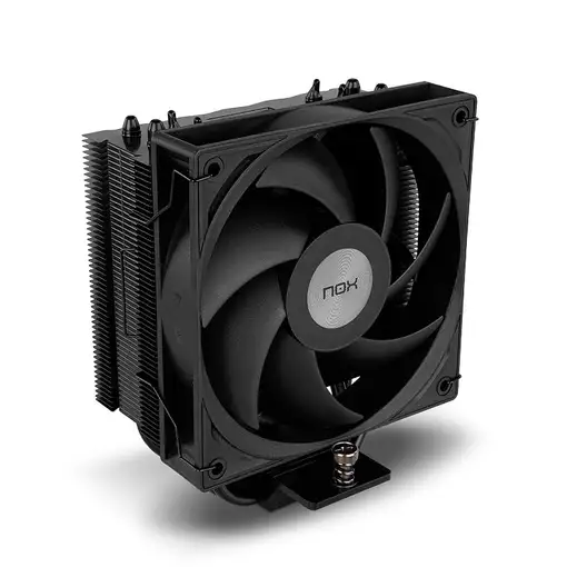 NOX Hummer R-400 Procesador Refrigerador de aire 12 cm Negro