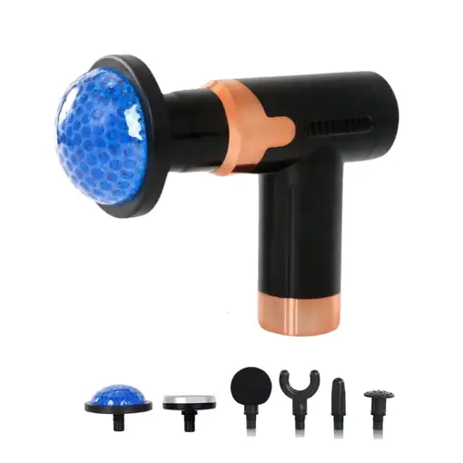 Pistola de masaje Klack con tecnología de compresión de calor ó frio Pistola de masaje Klack con tecnología de compresión de calor ó frio