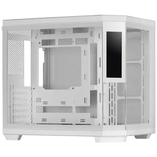 Mars Gaming MC3TCORELCDW carcasa de ordenador Midi Tower Blanco