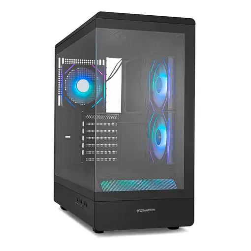 NOX Hummer NXHUMMERSIGNALBK carcasa de ordenador Midi Tower Negro