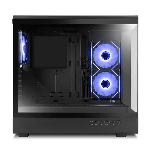 NOX Hummer NXHUMMERSIGNALBK carcasa de ordenador Midi Tower Negro