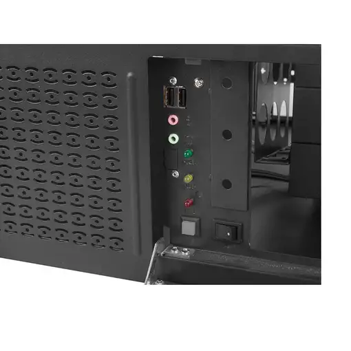 Lanberg SC01-4504-08B plataforma de infraestructura modular Bastidor (4U) 0 GB