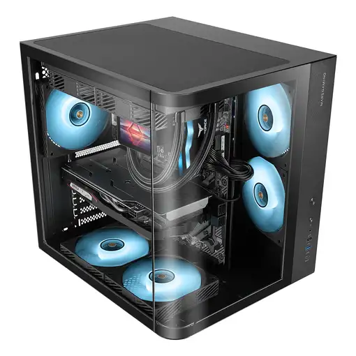 Mars Gaming MC-CURV Midi Tower Negro