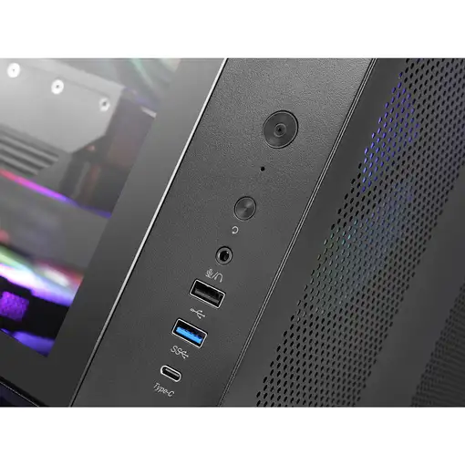 Mars Gaming MC-CURV Midi Tower Negro