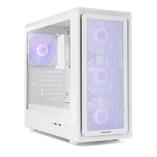 NOX Hummer NXHUMMERAEROWH carcasa de ordenador Midi Tower Blanco