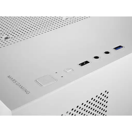 Mars Gaming MC-3TLITEW Mini Tower Blanco