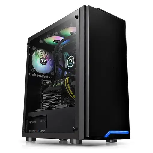 Thermaltake H100 TG Midi Tower Negro Thermaltake H100 TG Midi Tower Negro