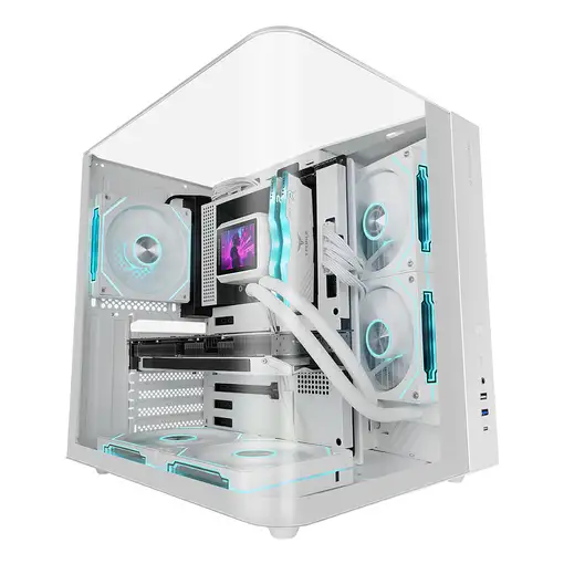 Mars Gaming MC-INFINIOLITEW Midi Tower Blanco