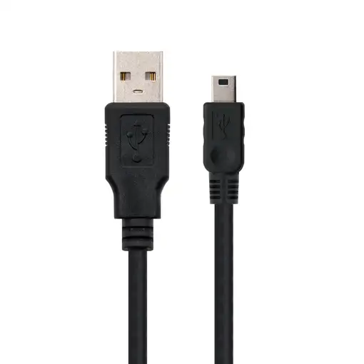 Nanocable 10.01.0403 cable USB USB 2.0 3 m USB A Mini-USB B Negro