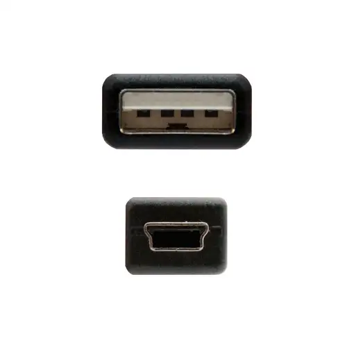 Nanocable 10.01.0403 cable USB USB 2.0 3 m USB A Mini-USB B Negro