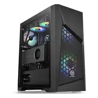 Thermaltake Commander G32 TG ARGB Midi Tower Negro
