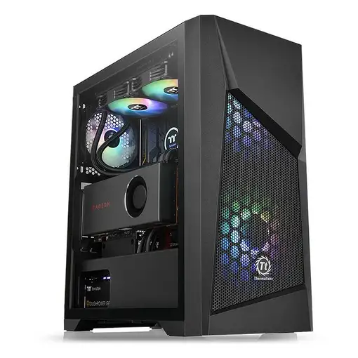 Thermaltake Commander G32 TG ARGB Midi Tower Negro