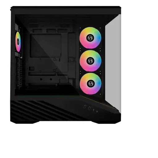 Lian Li Vector V100 Midi Tower Negro, Transparente