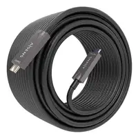 AISENS - Cable USB 3.1 Gen2 10Gbps AOC 4K@60Hz 3A 60W E-Marker, tipo USB-C/M-USB-C