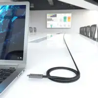 AISENS - Cable USB 3.1 Gen2 10Gbps AOC 4K@60Hz 3A 60W E-Marker, tipo USB-C/M-USB-C