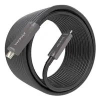 AISENS - Cable USB 3.1 Gen2 10Gbps AOC 4K@60Hz 3A 60W E-Marker, tipo USB-C/M-USB-C