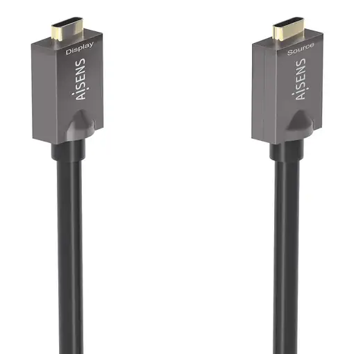 AISENS - Cable USB 3.1 Gen2 10Gbps AOC 4K@60Hz 3A 60W E-Marker, tipo USB-C/M-USB-C