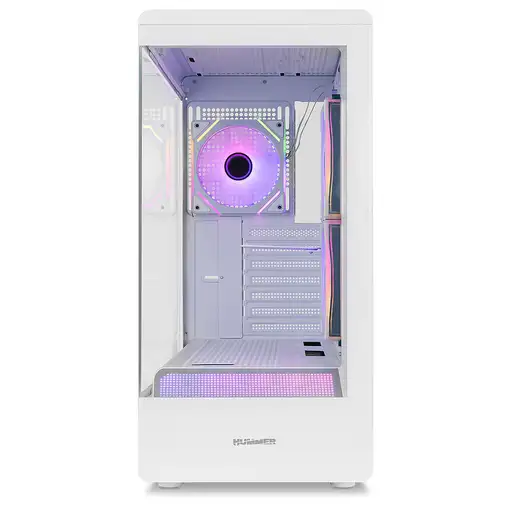 NOX Hummer NXHUMMERSIGNALBK Midi Tower Blanco