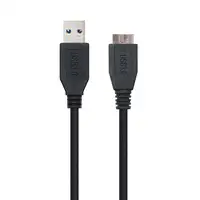 Nanocable CABLE USB 3.0, TIPO A/M-MICRO B/M, NEGRO, 1.0 M