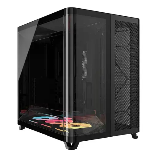 Corsair AIR 5400 LX-R RGB iCUE LINK Midi Tower Negro