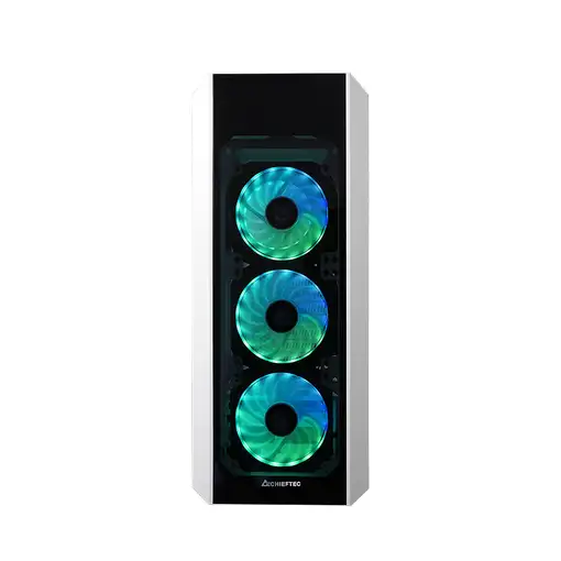 Chieftec GL-03W-OP carcasa de ordenador Midi Tower Blanco