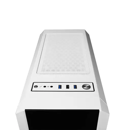 Chieftec GL-03W-OP carcasa de ordenador Midi Tower Blanco