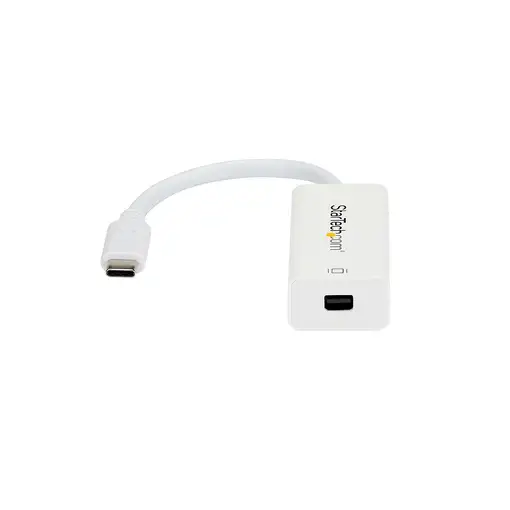 StarTech.com Adaptador USB C a Mini DisplayPort - 4K 60Hz - Blanco - Adaptador USB