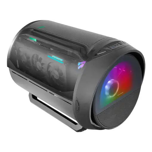 Mars Gaming MC-CYLON Mini Tower Negro