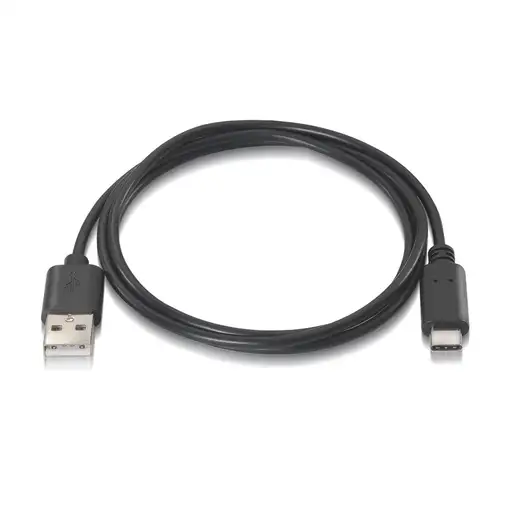 AISENS A107-0050 cable USB USB 2.0 0,5 m USB A USB C Negro