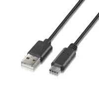 AISENS A107-0050 cable USB USB 2.0 0,5 m USB A USB C Negro