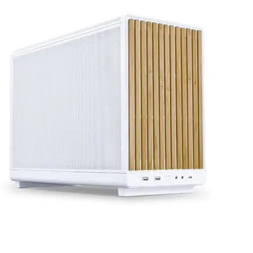 Lian Li A3-mATX Micro Torre Blanco, Madera