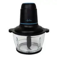 JATA JEPC1250 picadora eléctrica de alimentos 1,5 L 400 W Negro, Transparente