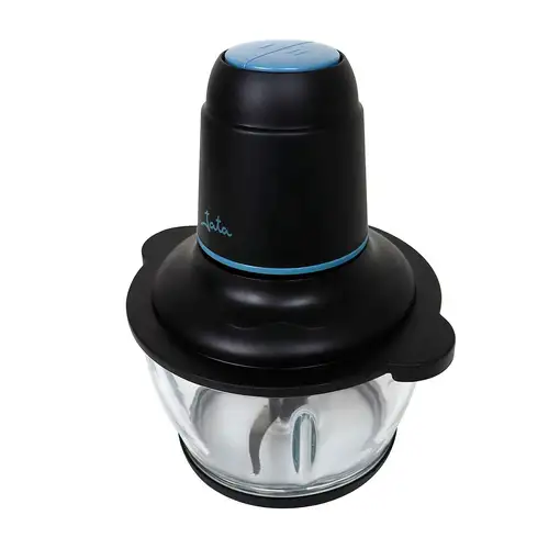 JATA JEPC1250 picadora eléctrica de alimentos 1,5 L 400 W Negro, Transparente