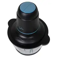 JATA JEPC1250 picadora eléctrica de alimentos 1,5 L 400 W Negro, Transparente