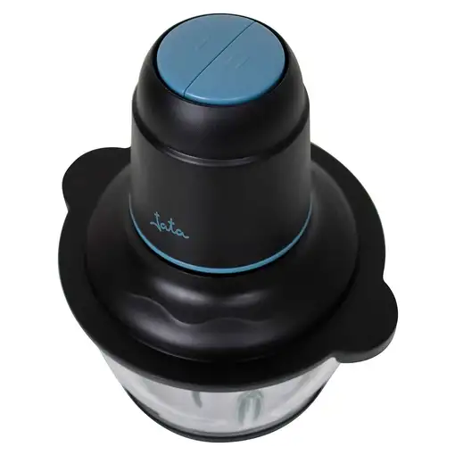 JATA JEPC1250 picadora eléctrica de alimentos 1,5 L 400 W Negro, Transparente