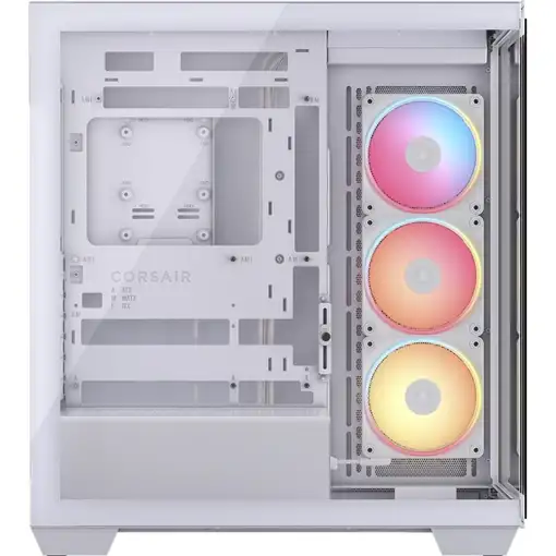 Corsair Midi Tower 3500X LXR LINK TG Blanco