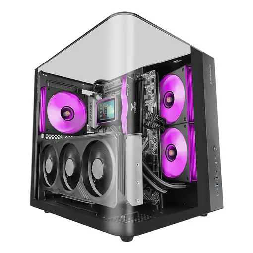 Mars Gaming MC-INFINIOLITE Midi Tower Negro Mars Gaming MC-INFINIOLITE Midi Tower Negro