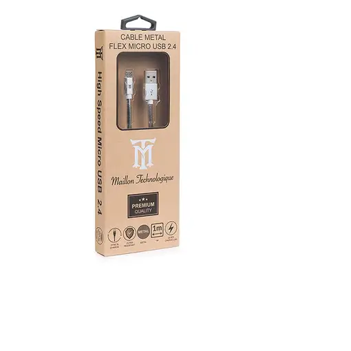 Maillon Technologique Premium MTPMUMS241 cable USB USB 2.0 1 m USB A Micro-USB B P