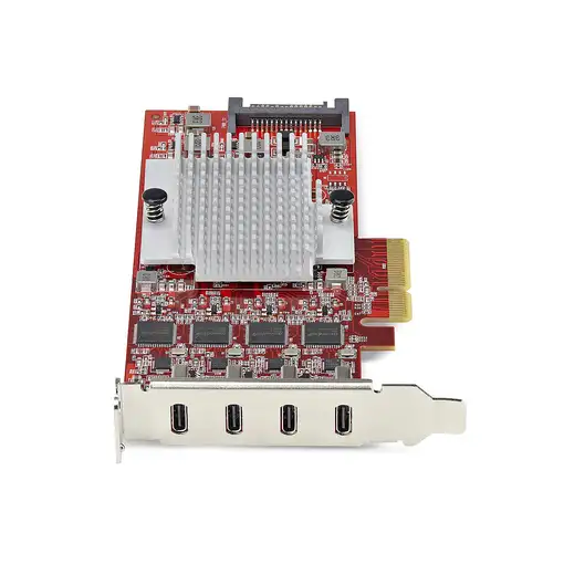StarTech.com Tarjeta PCIe USB-C de 4 Puertos - Hub Interno USB Tipo C - USB 3.2 10