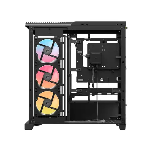 Corsair 4500X LX-R RGB Tempered Glass Mid-Tower, Black Midi Tower Negro