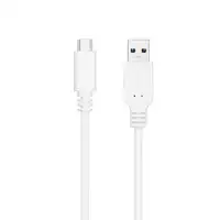 Nanocable Cable USB 3.1, Gen2 10 Gbps 3A, tipo USB-C/M-A/M, Blanco, 1.5 m