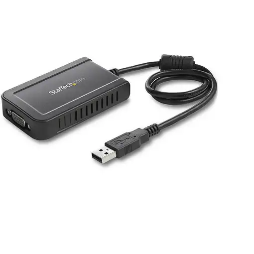 StarTech.com Adaptador de Vídeo Externo USB a VGA - Tarjeta Gráfica Externa Cable StarTech.com Adaptador de Vídeo Externo USB a VGA - Tarjeta Gráfica Externa Cable