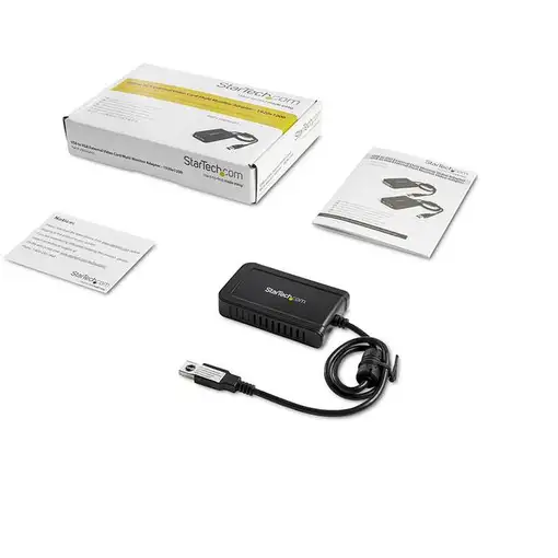 StarTech.com Adaptador de Vídeo Externo USB a VGA - Tarjeta Gráfica Externa Cable