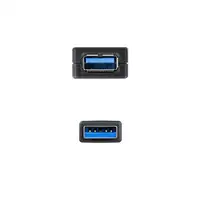 Nanocable Cable USB 3.0 prolongador con amplificador, tipo A/M-A/H, 5m