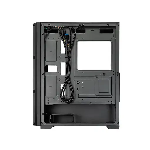 Chieftec AS-02B-OP carcasa de ordenador Midi Tower Negro