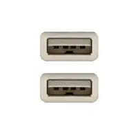 Nanocable CABLE USB 2.0, TIPO A/M-A/M, 1.0 M
