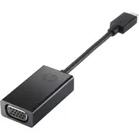 HP USB-C to VGA Adapter Adaptador gráfico USB Negro HP USB-C to VGA Adapter Adaptador gráfico USB Negro