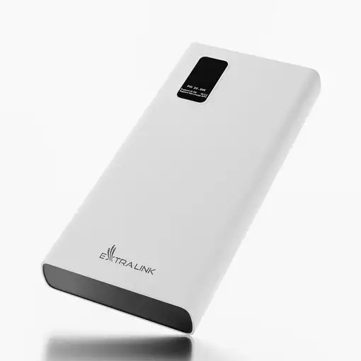 Extralink Powerbank EPB-067W 10000mAh Blanco Power bank, Fast Charging, USB-C