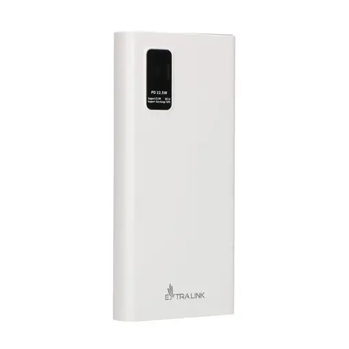 Extralink Powerbank EPB-067W 10000mAh Blanco Power bank, Fast Charging, USB-C